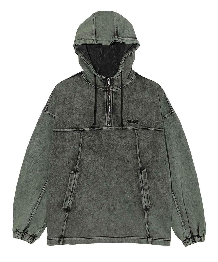新品未使用X-girl ACID WASH SWEAT HOODIE GREEN Amazon.co.jp: X-Girl ACID WASH SWEAT HOODIE Women's Casual